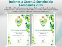 SAME telah meraih pengakuan bergengsi di ajang Indonesia Green & Sustainable Companies 2025 dengan 2 kategori: Inovasi Terbaik dalam Implementasi ESG dan Inovasi Terbaik dalam Implementasi Ekonomi Sirkular. Penghargaan ini menggarisbawahi komitmen SAME terhadap tata kelola perusahaan yang unggul dan dedikasinya terhadap keberlanjutan di seluruh lini operasionalnya. Kedepannya, SAME akan terus berfokus pada inovasi dan praktik berkelanjutan demi kemajuan EMC Healthcare.